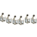 Six Mini Classic 7" Lantern Set- Polished Nickel